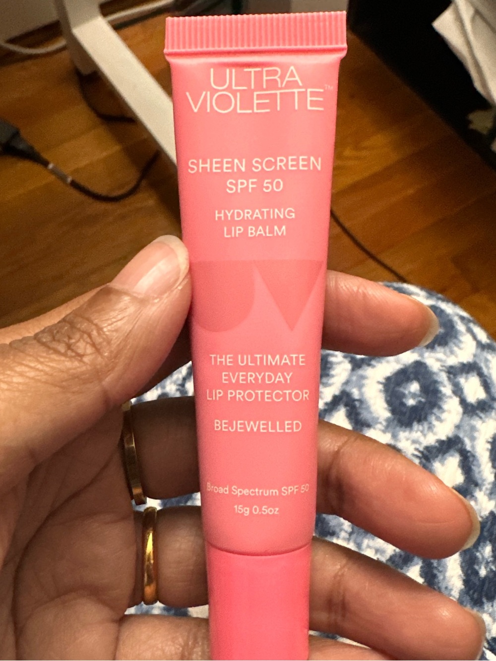 Ultra Violette Hydrating Sheen Screen Lip Balm - Pink (Bejewelled)